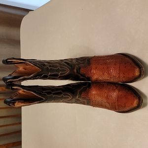 Woman's Dan Post Python Cowgirl boots, 7 M